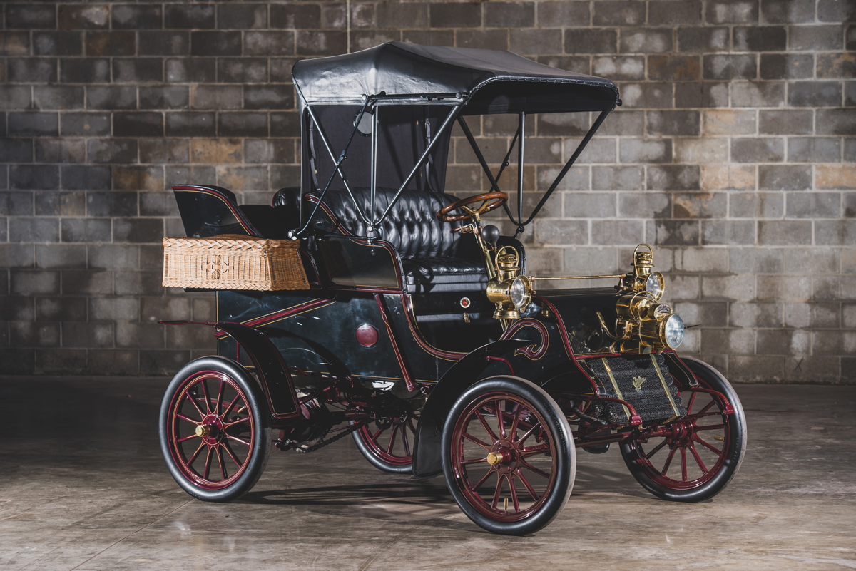 1903 Cadillac Rear-Entrance Tonneau offered at RM Sotheby’s The Guyton Collection live auction 2019